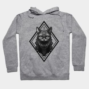 Gothic Cat Hoodie